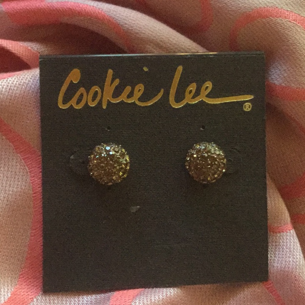 Cookie Lee crystal earrings